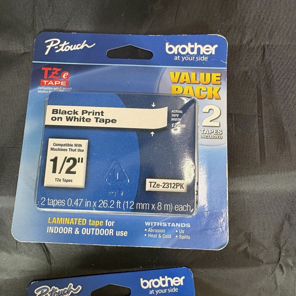 Brother PTD210 P-Touch Easy Compact Label Maker - White With Two Tape Refills - Picture 11 of 11